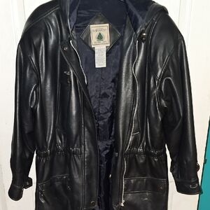 Nordstrom Men's Black Military Coat